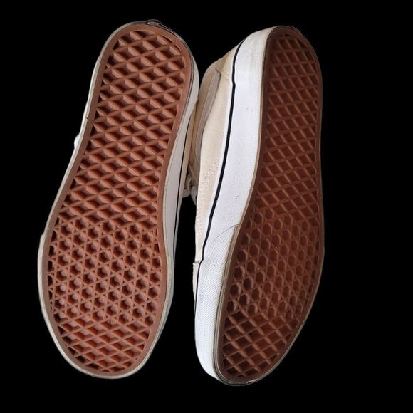 Vans Cream And White Sneaker - Picture 5 of 5